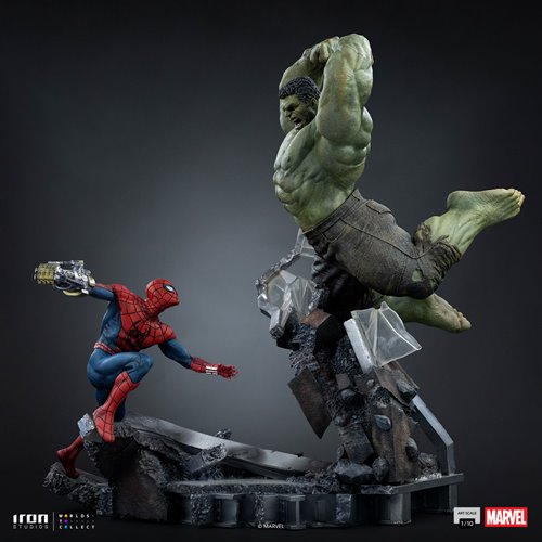 Spider-Man: Brand New Day Spider-Man vs Hulk 1:10 Art Scale Limited Edition Statue