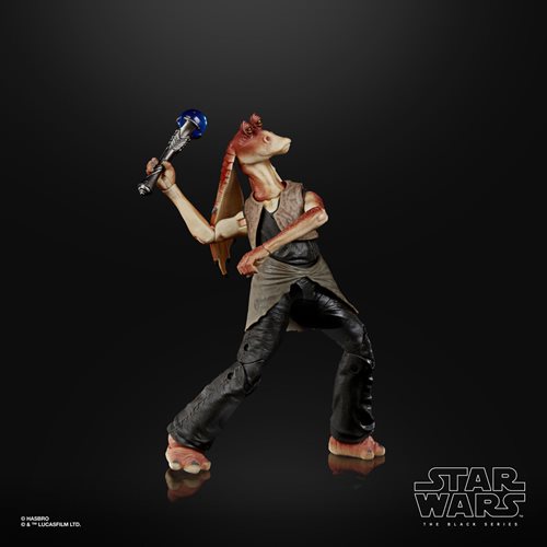 Star Wars The Black Series Deluxe Jar Jar Binks 6-Inch Action Figure