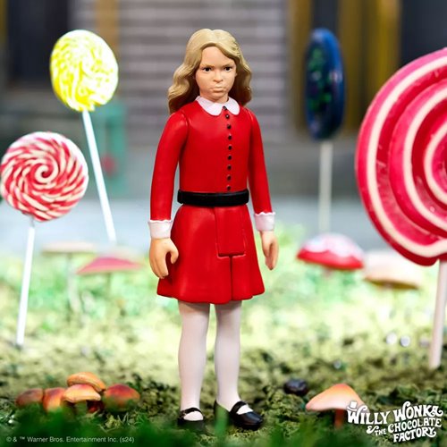 Willy Wonka and the Chocolate Factory Veruca Salt 3 3/4-Inch ReAction Figure