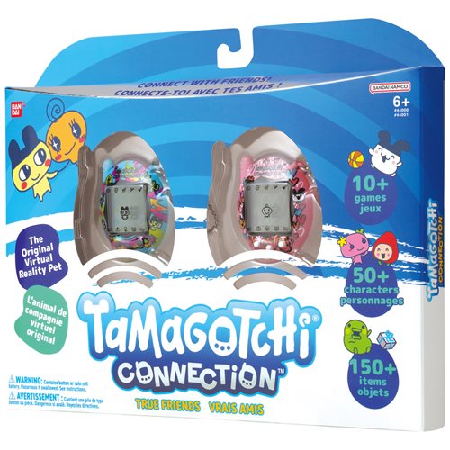 Tamagotchi Connection True Friends Blue Graffiti and Pink Graffiti Digital Pet Set