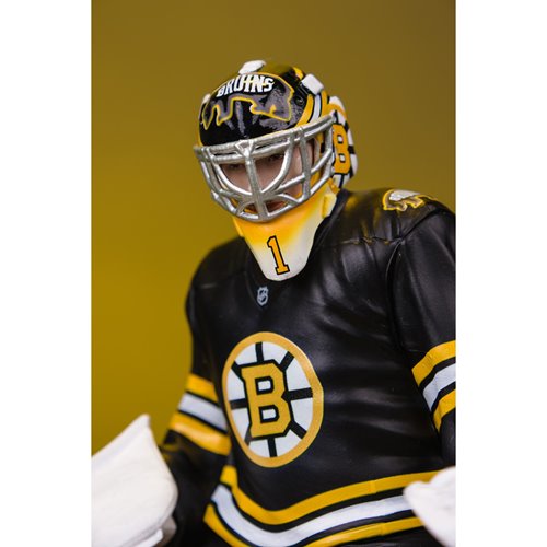 NHL SportsPicks Boston Bruins Jeremy Swayman 7-Inch Posed Figure