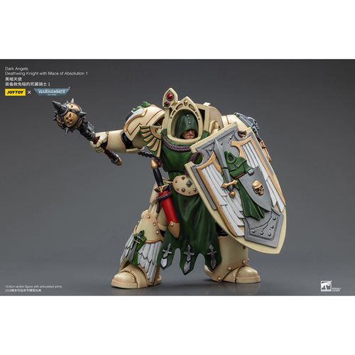 Joy Toy Warhammer 40,000 Dark Angels Deathwing Knight with Mace of Absolution Ver. 1 1:18 Scale Acti