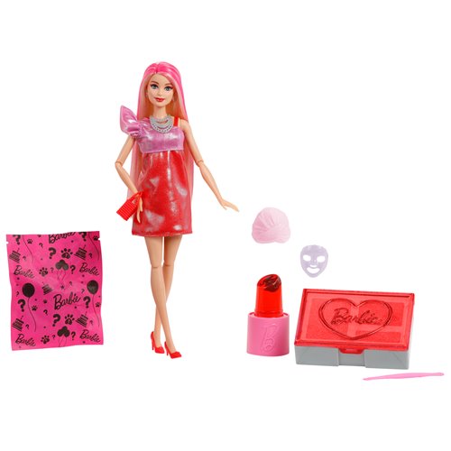 Barbie Party Unboxed Red Doll