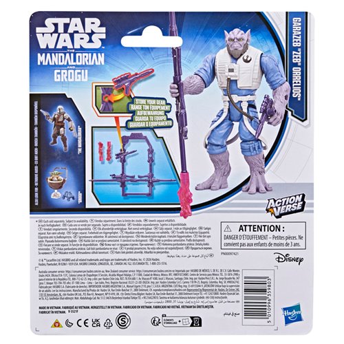 Star Wars ActionVerse Zeb Orrelios 4 1/2-Inch Action Figure