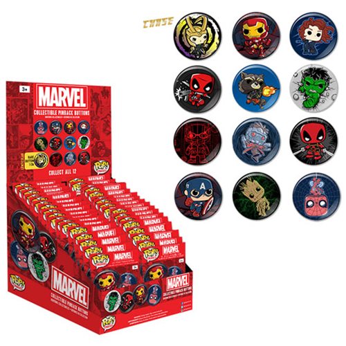 Marvel Pop! Button Display Case