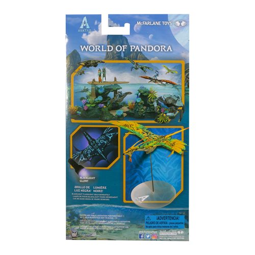 Avatar: The Way of Water World of Pandora Yellow Mountain Banshee Action Figure