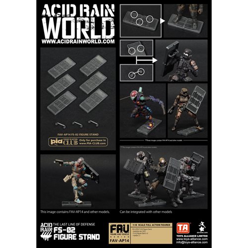 Acid Rain FS-02 1:18 Scale Figure Stand Pack