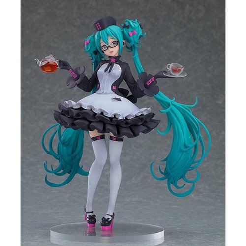 Vocaloid Hatsune Miku Glasses x Cafe Version Pop Up Parade Statue