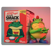 Drug Em Killfrog The Sugar Smack Bullfrog Cereal Killer Series Last Fat Breakfast by Ron English Designer Vinyl Figure