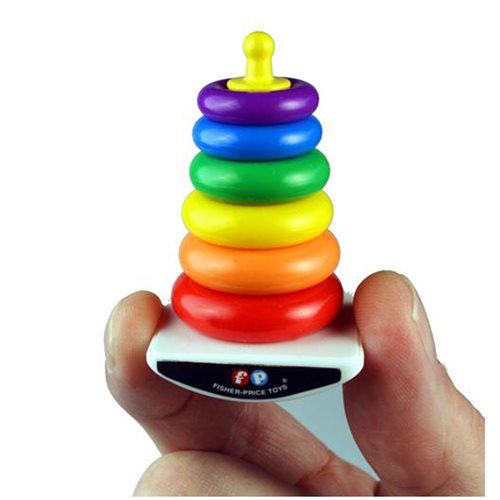 World's Smallest Fisher Price Classic Rock -A- Stack