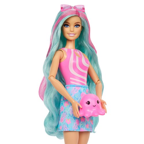 Barbie Pop Reveal Sea Slushy Series Jellyfish Doll
