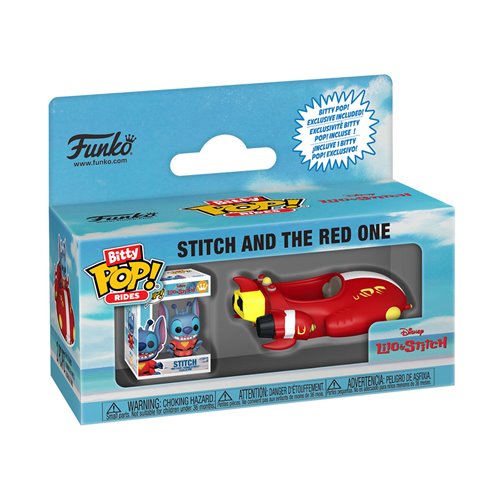 Lilo & Stitch The Red One with Stitch Funko Bitty Pop! Ride