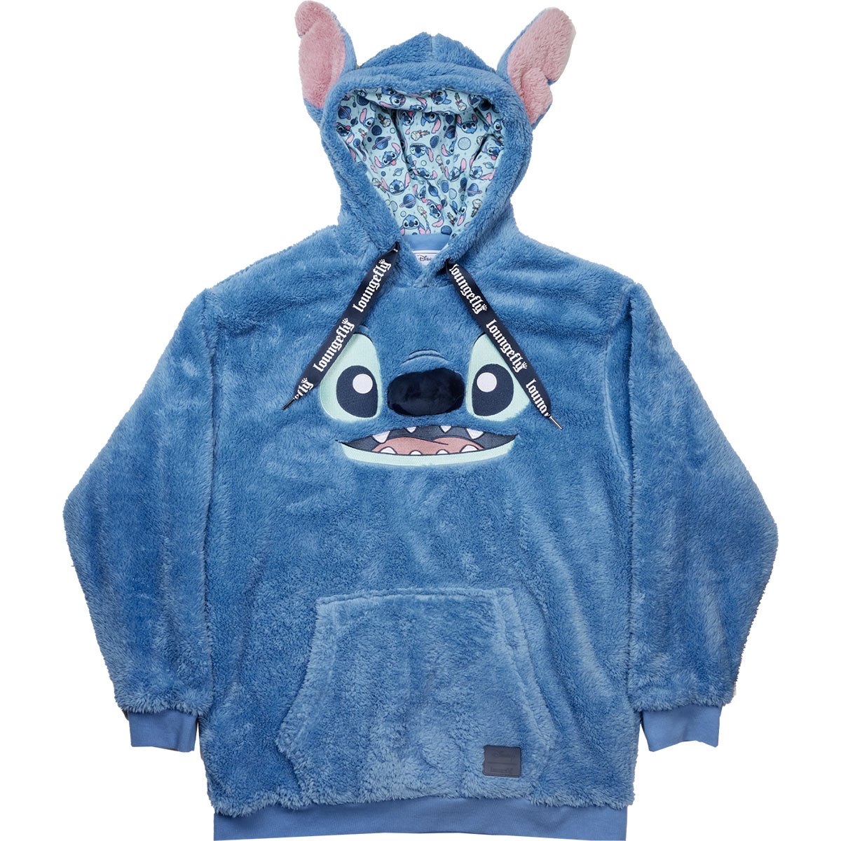 Stitch Tie-Dye Pullover Hoodie for Adults – Walt Disney World – Blue