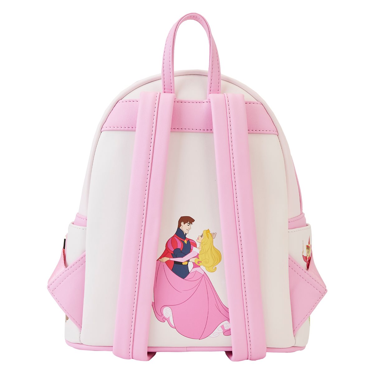 Loungefly Disney Sleeping Beauty Castle Backpack Pink Black