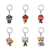 Justice League x Sonic the Hedgehog Funko Pocket Pop! Key Chain Display Case of 12