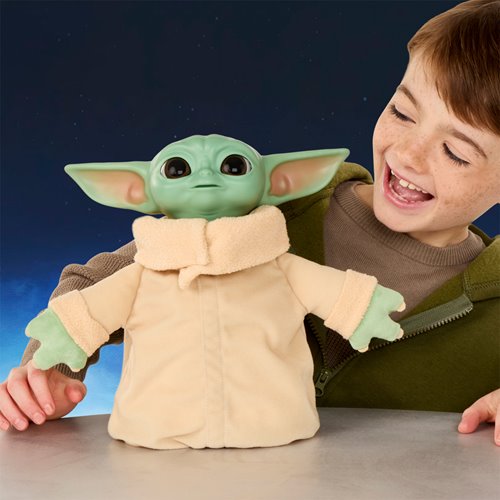 Star Wars The Mandalorian & Grogu Action Buddy Grogu Interactive 10-Inch Action Figure