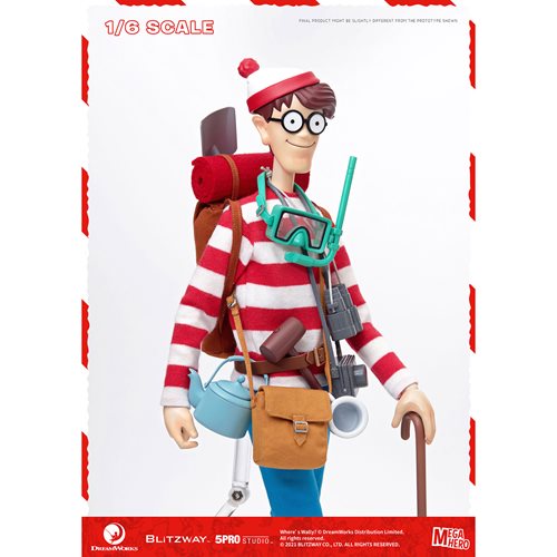 Where's Waldo? Waldo Megahero Series 1:6 Scale Action Figure
