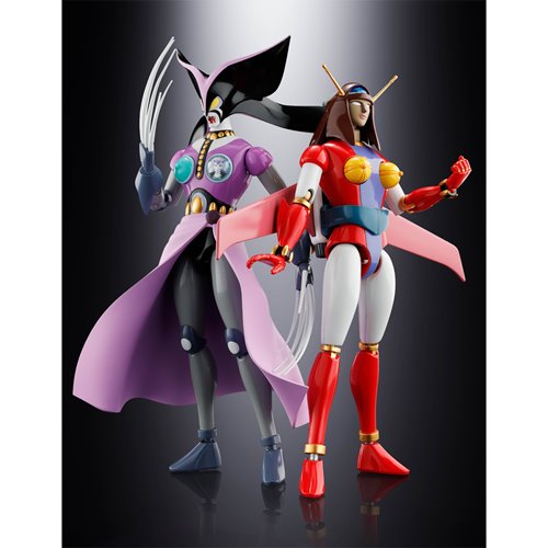 Great Mazinger GX-114 Janus and GX-12R Venus Soul of Chogokin Action Figure Set