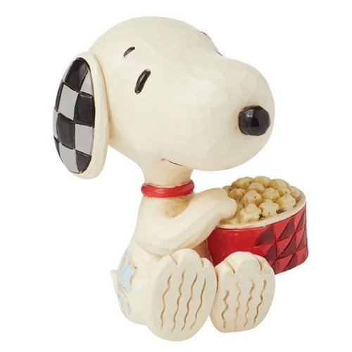 Peanuts Snoopy with Popcorn By Jim Shore Mini-Statue