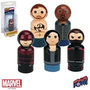 The Defenders Pin Mates Wooden Collectibles Set of 5