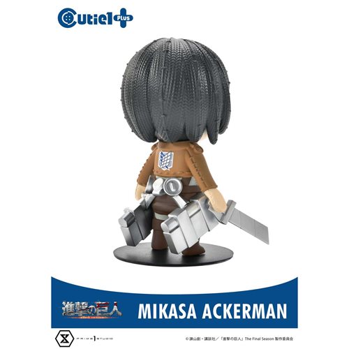 Attack on Titan Mikasa Ackerman Cutie1 Plus Vinyl Figure