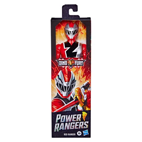 Power Rangers Dino Fury Red Ranger 12-Inch Action Figure