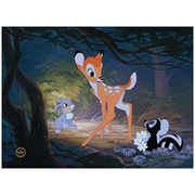 Bambi's New Friends Disney Sericel Giclee Print
