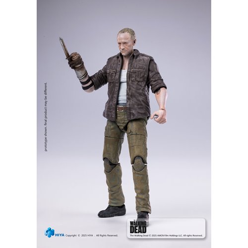 The Walking Dead Merle Dixon Exquisite Mini 1:18 Scale Action Figure - Previews Exclusive