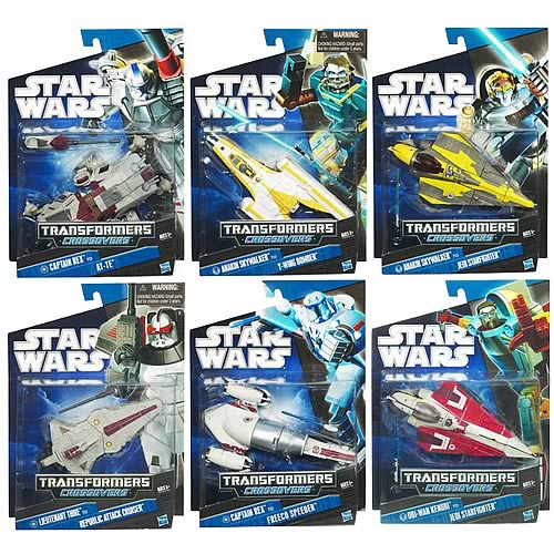 Star Wars Clone Wars Transformers Wave 3 Revision 2