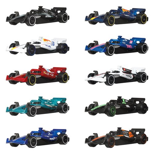 Hot Wheels Formula 1 Vehicle 10-Pack