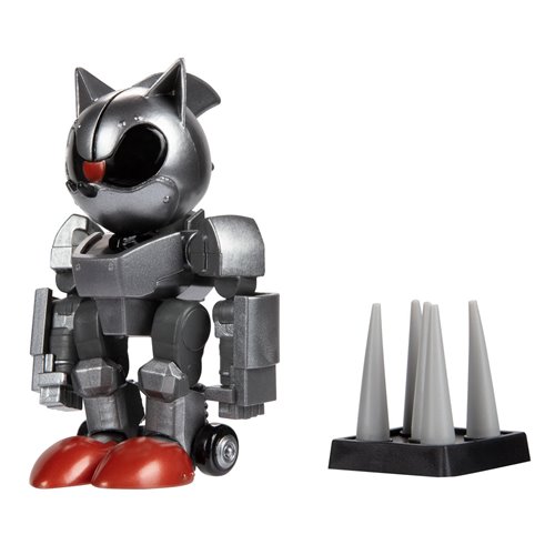 Sonic the Hedgehog Wave 19 Mecha Sonic with Spike Trap 4-Inch Action Figure