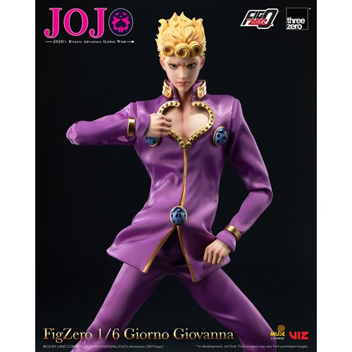 JoJos Bizarre Adventure: Golden Wind Giorno Giovanna FigZero 1:6 Scale Action Figure