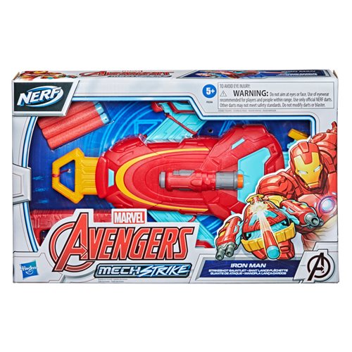 Avengers Mech Strike Iron Man Strikeshot Gauntlet