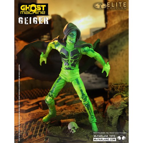 Geiger Ghost Machine McFarlane Elite Edition #15 7-Inch Deluxe Action Figure