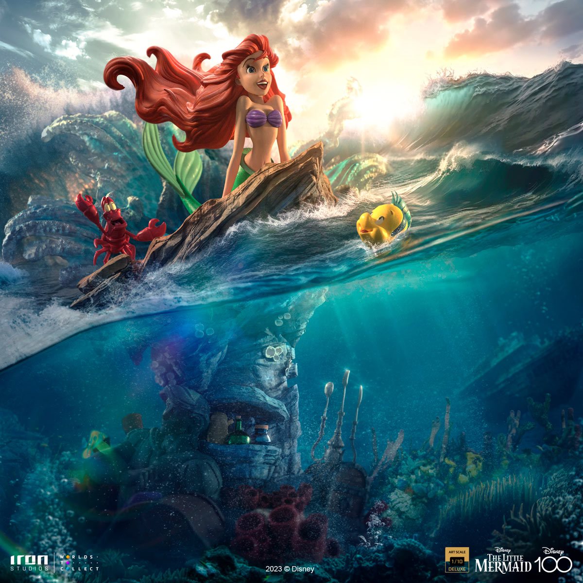 Disney Background Art Little Mermaid Disney Background Art Little Mermaid