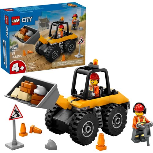 LEGO City 60450 Yellow Construction Wheel Loader