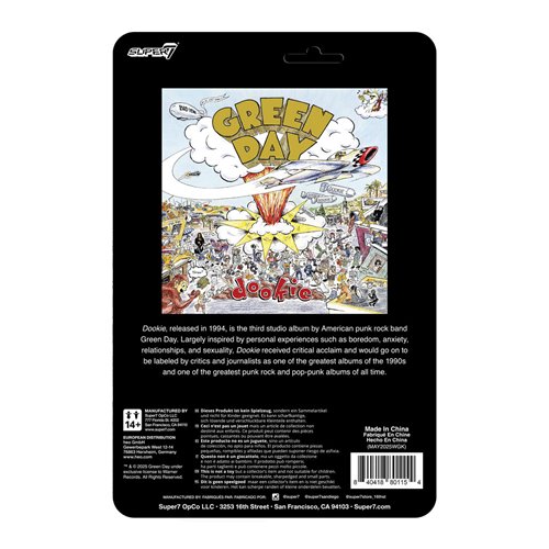 Green Day 3 3/4-Inch Dookie Dog ReAction Figure