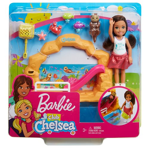 Barbie Club Chelsea Doll and Aquarium Playset