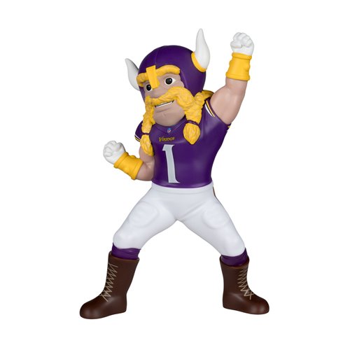 NFL SportsPicks Minnesota Vikings Viktor the Viking Mascot 8-Inch Posed Figure