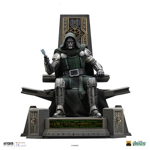 Avengers: Doomsday Doctor Doom on Throne 1:10 Art Scale Limited Edition Statue
