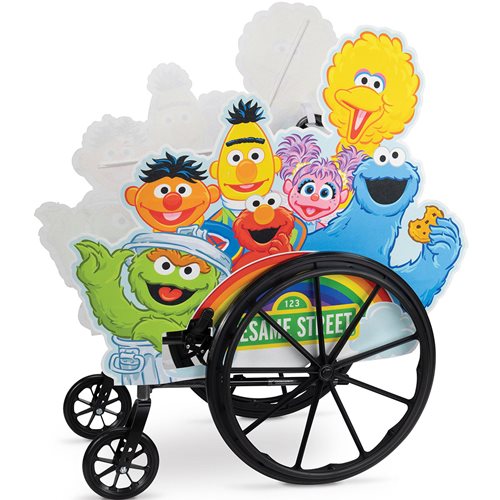Sesame Street Adaptive Wheelchair Cover Roleplay Accessory