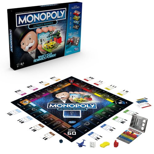 Monopoly Ultimate Rewards Electronic Banking Board Game