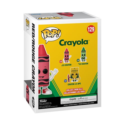 Crayola Red Crayon Funko Pop! Vinyl Figure