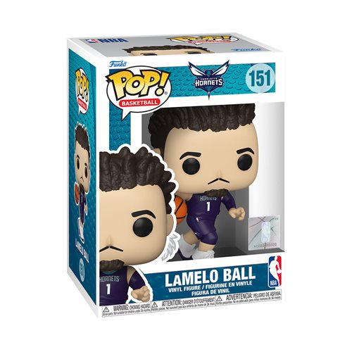 NBA Hornets LaMelo Ball Pop! Vinyl Figure