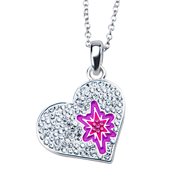 My Little Pony Twilight Sparkle Heart Pendant Necklace