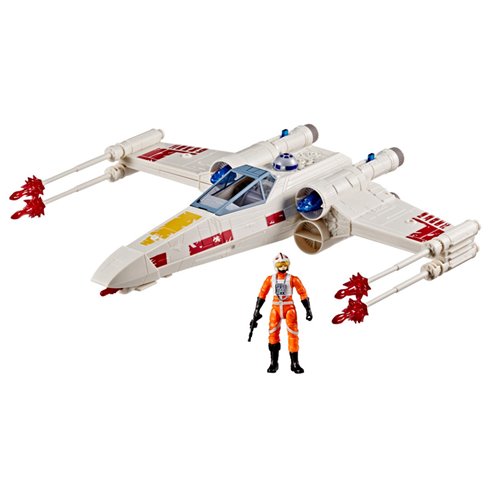 Star Wars Epic World of Action Luke Skywalker's Force Strike X-Wing Fighter