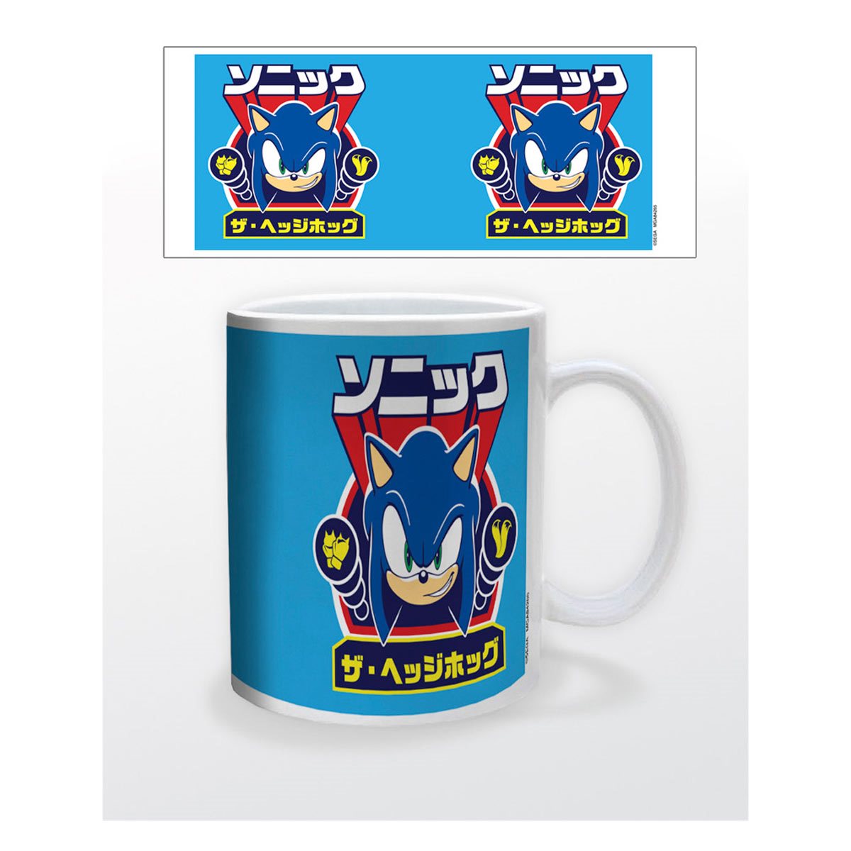 Sonic the Hedgehog 18 oz. Ceramic Oval Mug