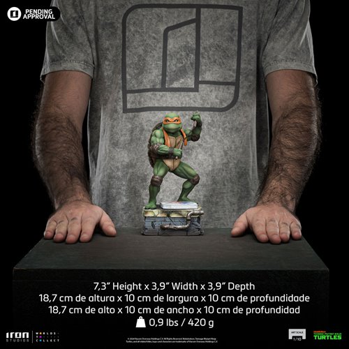 Teenage Mutant Ninja Turtles (1990) Michelangelo 1:10 Art Scale Limited Edition Statue