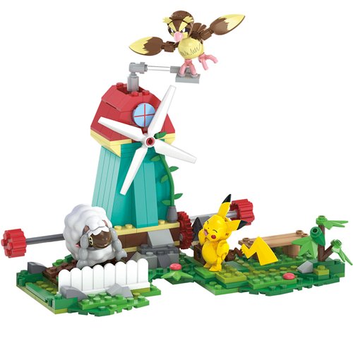 Pokemon Mega Adventure Builder Countryside Windmill Set