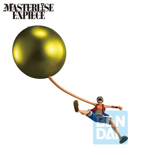 One Piece Monkey D. Luffy Playing Love Song in The Sky Masterlise Expiece Ichibansho Statue